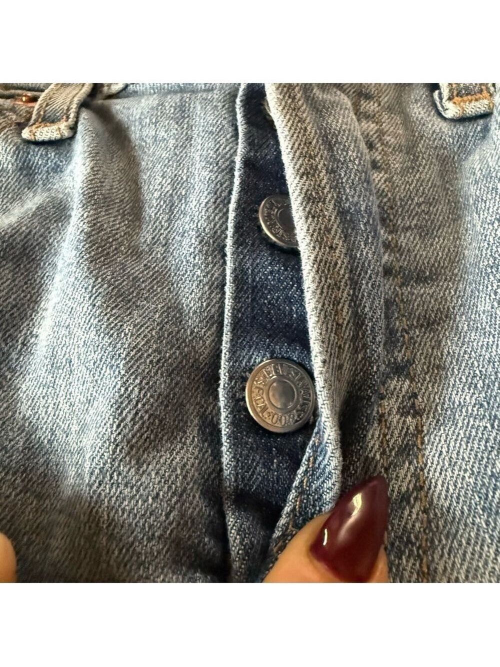 Levi's Wedgie Skinny Jeans High Rise Ankle W28 - Picture 4 of 14